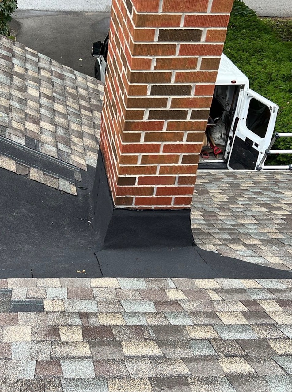 A reliable roofers chimney service picture