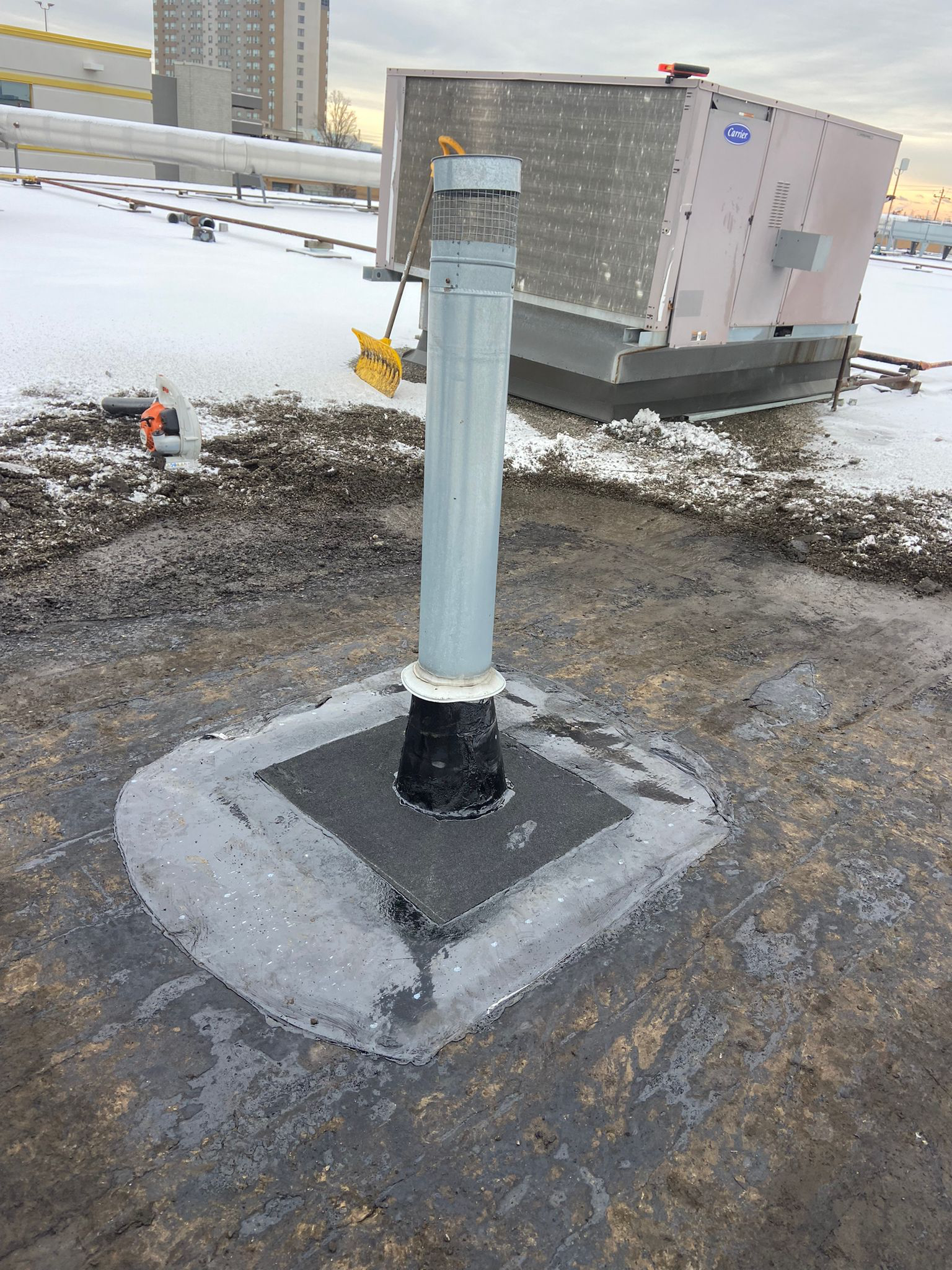 chimney installation